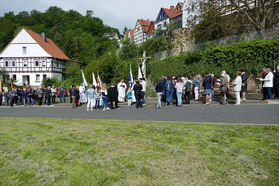 Bittprozession an Christi Himmelfahrt (Foto: Karl-Franz Thiede)